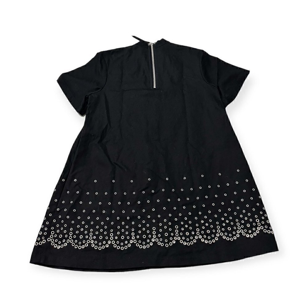 Alexander Wang Black Mini Dress with Studs, Size 10 - Picture 5 of 13